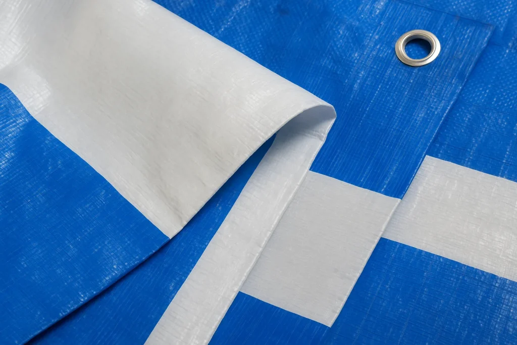 ผ้าฟางเคลือบคุณภาพสูง กันน้ำ กันแดด ทนทาน ใช้งานได้รอบด้าน คุ้มค่าทุกตารางเมตร