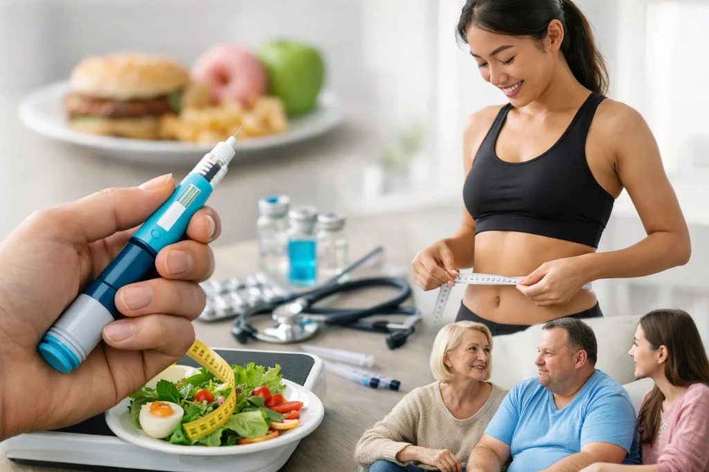 ปากกาลดน้ำหนัก ยาฉีดควบคุมความหิว ได้ผลจริงไหม และใครใช้ได้บ้าง